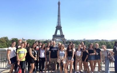 Der funkelnde Eiffelturm krönte die Paris-Tour