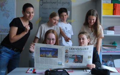 In die Welt des Lokaljournalismus eingetaucht