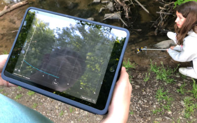 Digitale Messgeräte in den Steinbachwiesen