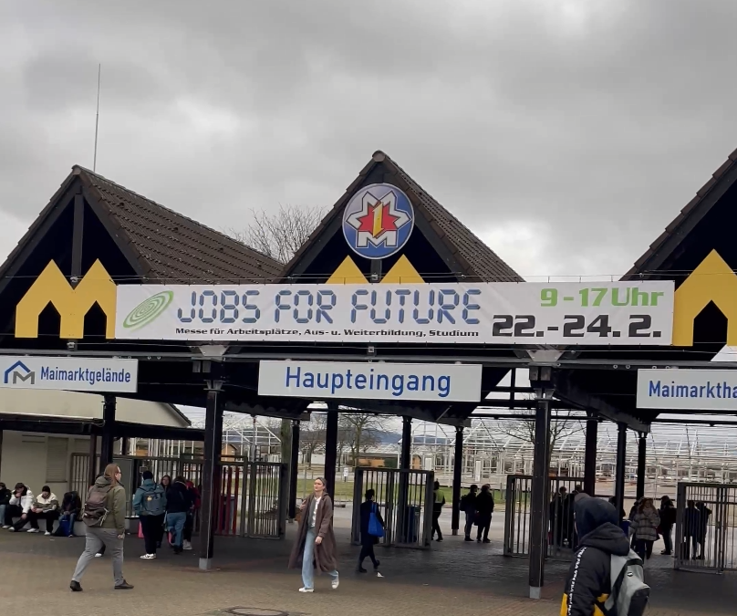 Erfolgreicher Besuch der Berufs- und Ausbildungsmesse „Job for Future“ in Mannheim