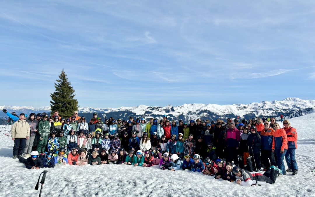 Skiing in a Winter Wonderland