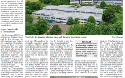 Probanden von 1979 gesucht